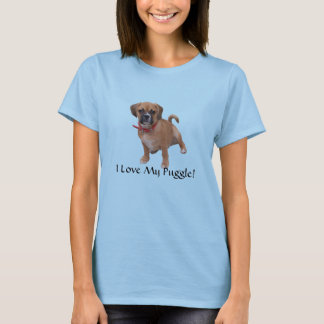 l1, I Love My Puggle! T-Shirt