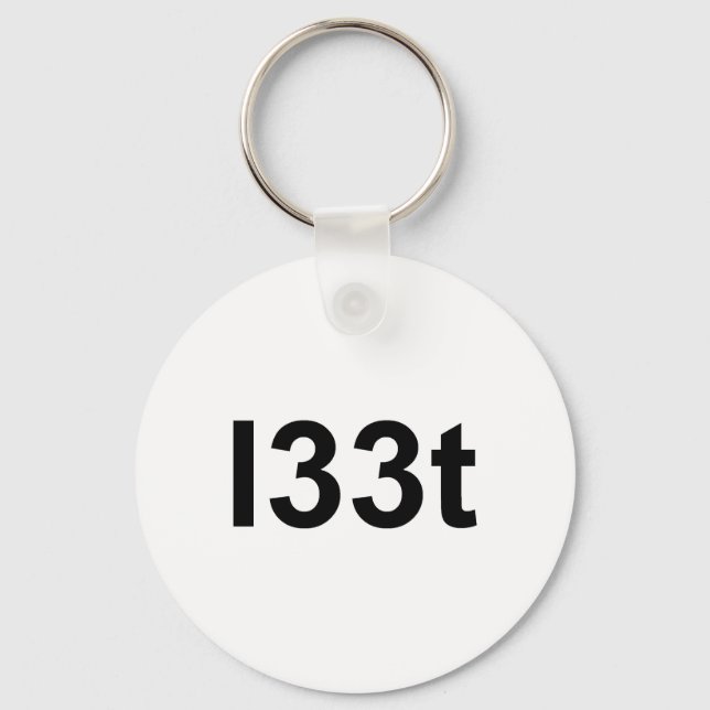 l33t key ring (Front)