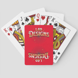 "L69 DESIGNS" logo Playing Cards