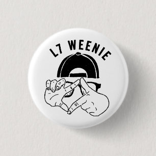 L7 Weenie 3 Cm Round Badge