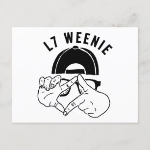 L7 Weenie Holiday Postcard