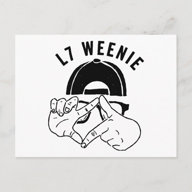 L7 Weenie Holiday Postcard (Front)