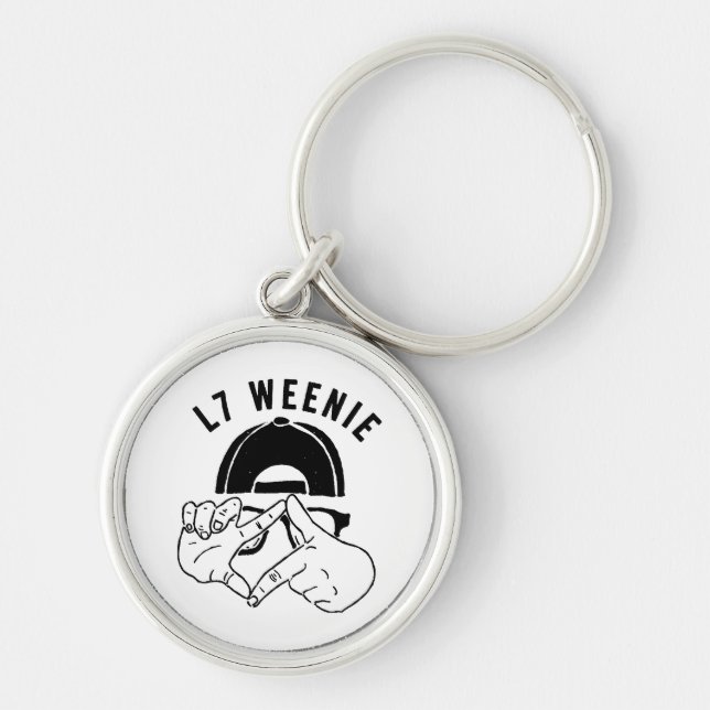 L7 Weenie Key Ring (Front)