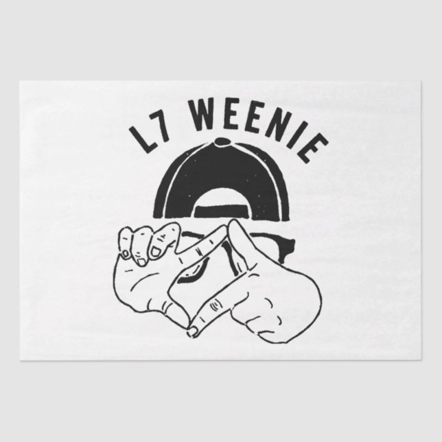 L7 Weenie Tissue Paper (Front)