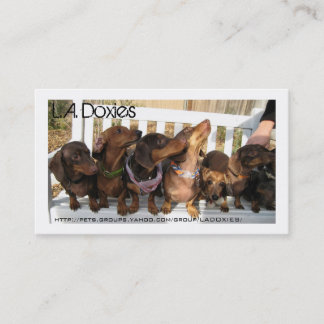 L.A.Doxies [Napoleon] Business Card