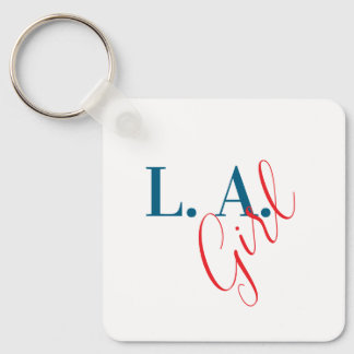 L. A. Girl Los Angeles Modern Minimalist Plain Key Ring