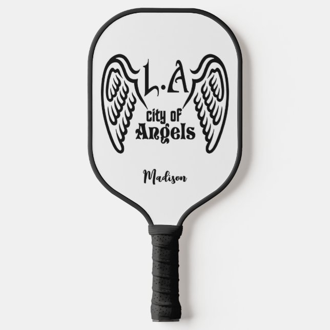 L.A. Wings custom name Pickleball Paddle (Front)