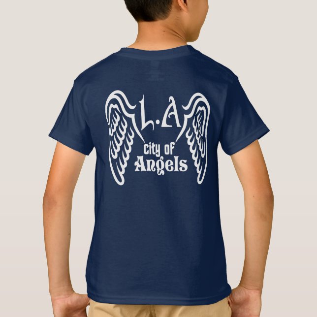 L.A. Wings custom name shirts & jackets (Back)