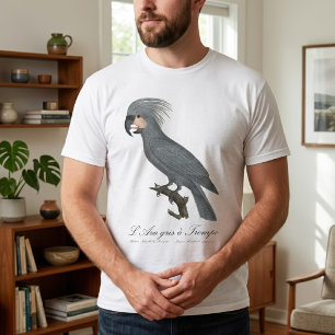 L’Ara gris à Trompe / Grey Palm Cockatoo  T-Shirt