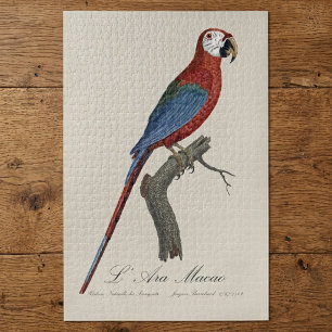 L' Ara Macao / Red and green Macaw  Jigsaw Puzzle