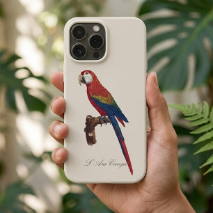 L' Ara Macao / Scarlet Macaw  iPhone 13 Pro Max Case