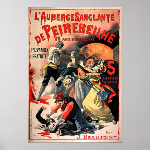 L Auberge Sanglante French Assassination Drama Poster