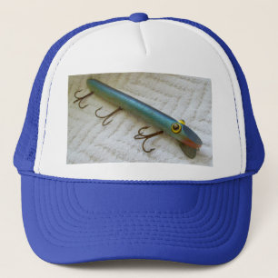 L Cooper Goo-Goo Eyes Eel Vintage Lure Hat