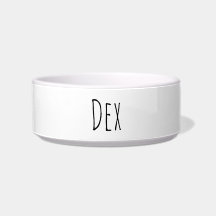 L & D Exclusive Personalised Pet Bowl - M