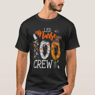 L&D Nurse Boo Crew Halloween Labor & Delivery Nurs T-Shirt