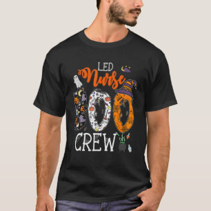 L&D Nurse Boo Crew Halloween Labour & Delivery Nur T-Shirt