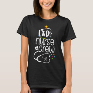 L&D Nurse Crew Merry Christmas Labour and Delivery T-Shirt