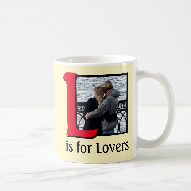 L for Lovers Coffee Mug (Right)
