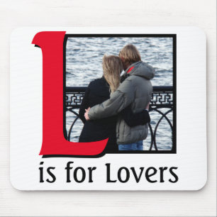 L for Lovers Mouse Mat