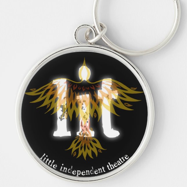 l.i.t. colour logo keychain (Front)