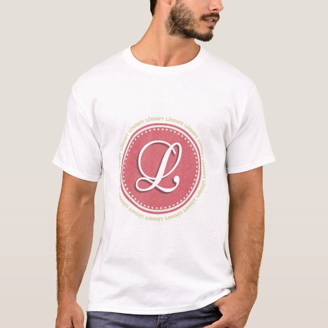 L Initial Tee (Front)