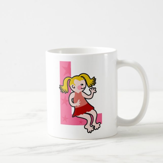 L is for coffee mug (Right)
