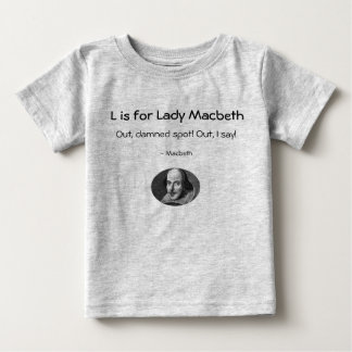 L is for Lady Macbeth • A Little Shakespeare Shirt