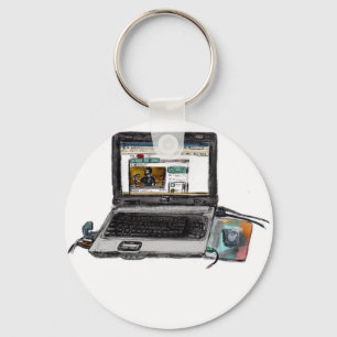 L is for Laptop Key Ring