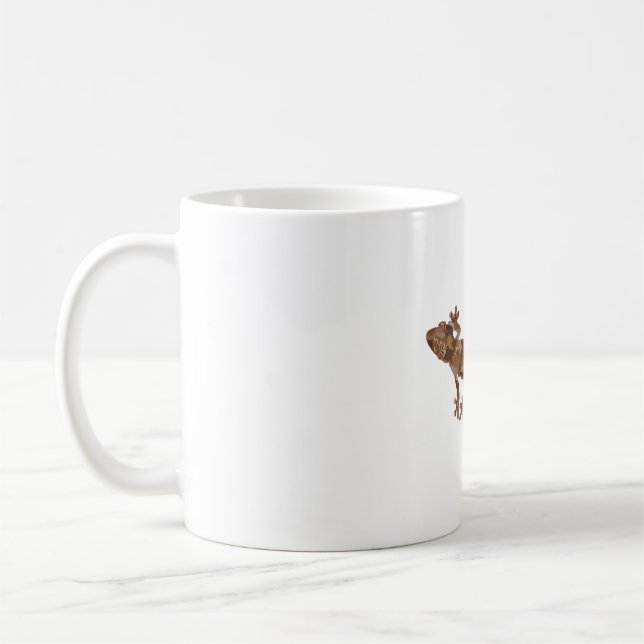 L is for Leaf Tailed Gecko Coffee Mug (Left)