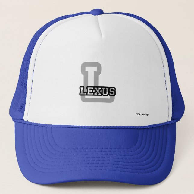 L is for Lexus Trucker Hat (Front)