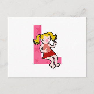 L is for postcard