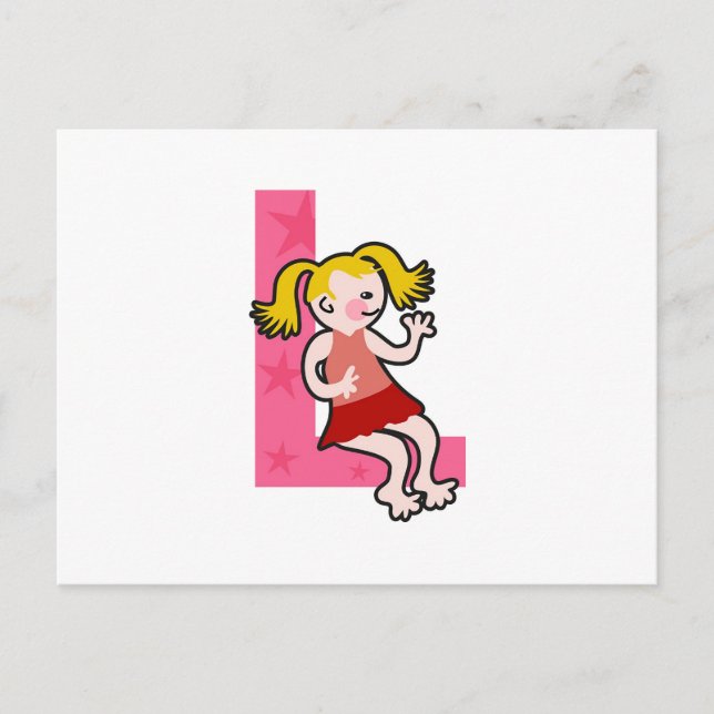 L is for postcard (Front)