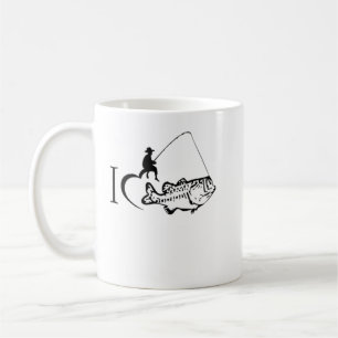 l love fishing fishing fishing lover fishing funny coffee mug