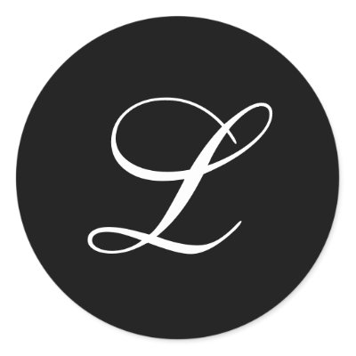 L Monogram | Monogram stickers, Monogram, Creative lettering