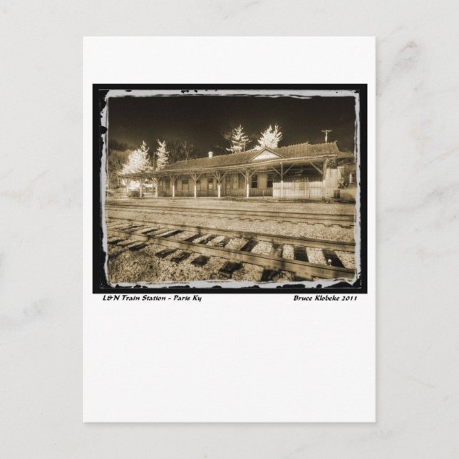 L&N Passenger Depot Postcard (Front)