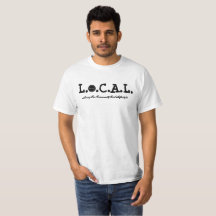 L.O.C.A.L Black and White T-shirt
