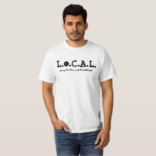L.O.C.A.L Black and White T-shirt
