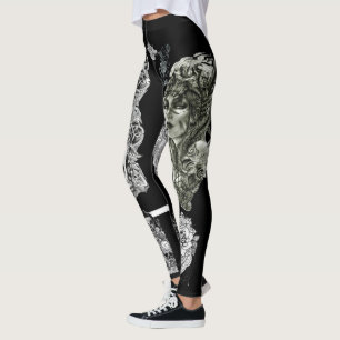 L.O.D tattoo consept leggings in black