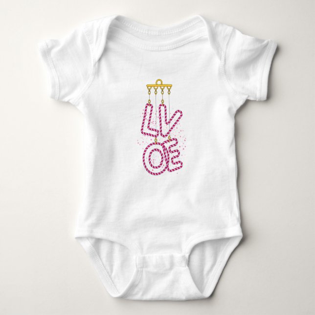 L O V E BABY BODYSUIT (Front)