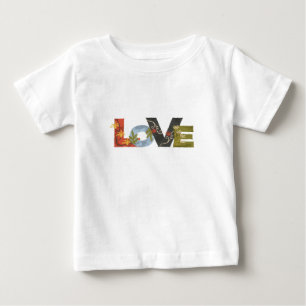 L O V E Baby White T-shirt 