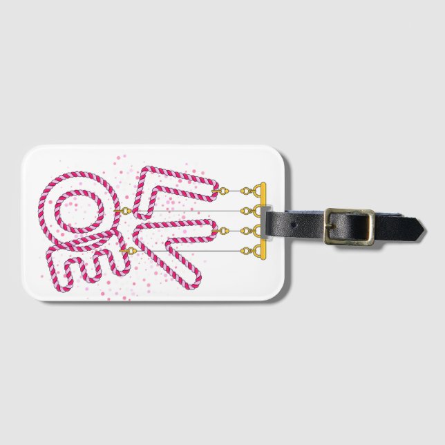 L O V E LUGGAGE TAG (Front Horizontal)