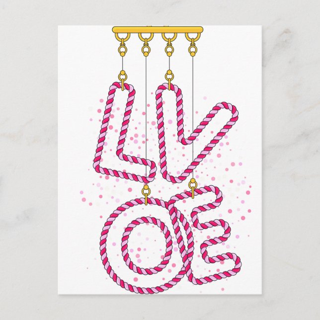 L O V E POSTCARD (Front)