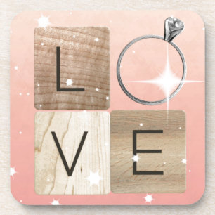 L-o-v-e Tiles Coaster