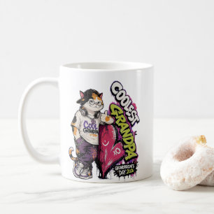 L&S Coolest Grandpa Hip Hop Grandparents Day Coffee Mug