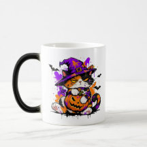 L&S Witch Cat Halloween Coffee