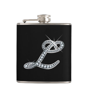 L Script "Diamond Bling" Flask
