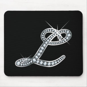 L script "Diamond Bling" Mouse Mat
