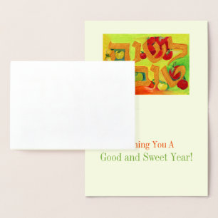 L’Shana Tova Gold Foil Card