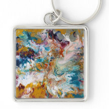 L Square Keychain 2" Navigating 2020