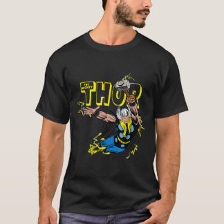 l Thor Classic Retro Comic Graphic T-Shirt